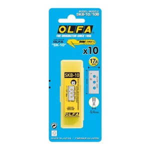 Set SKB-10/10B - lame japoneze cutite siguranta, 10 bucati, Olfa - Img 2