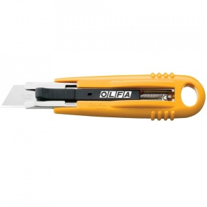 SK-4 - cuțit-cutter Siguranță japonez, cu lamă retractabilă, Olfa - Img 1