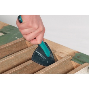 Slefuitor pentru colturi Wolfcraft 5884000, maner bicomponent, compatibil cu foi de slefuit Delta Easy-fix, prindere scai, 95 mm - Img 3