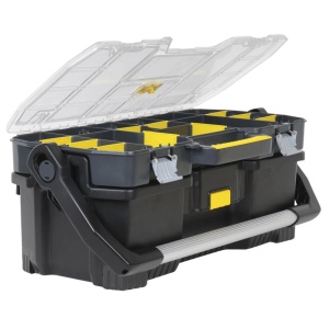 Stanley STST1-70317 Cutie de depozitare 19"- 55,6 x 32 x 24,9 cm - organizator - Img 2