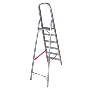 STR0106 Scara aluminiu 6 trepte, 170cm pentru interior - Img 2
