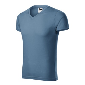 Tricou pentru bărbaţi, Slim Fit V-neck, 180 g/m² 146 - Img 5