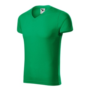 Tricou pentru bărbaţi, Slim Fit V-neck, 180 g/m² 146 - Img 14