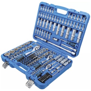 Trusa 192 piese "Pro Torque" 1/4" + 3/8" + 1/2" - Img 2