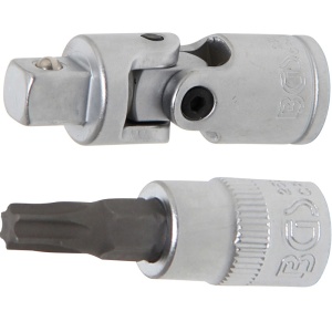 Trusa 218 piese "Gear Lock" 1/4" + 3/8" + 1/2" - Img 8