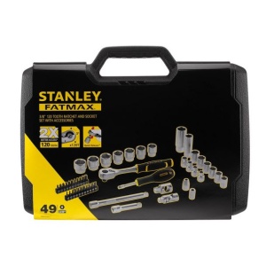 Trusa 49 piese Stanley FATMAX FMMT82684-1, 3/8" - Img 2