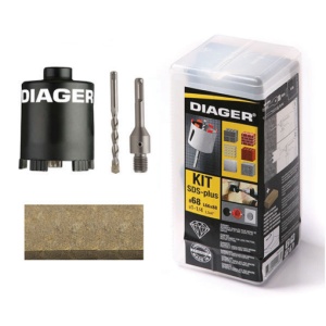 Trusa 5 piese Diager carote pentru electrician