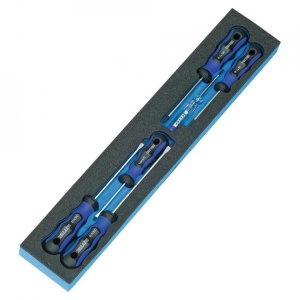 Trusa de scule Heytec, tip consola cu 5 module, 96 piese - Img 5