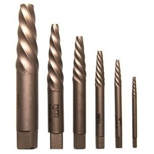 Trusa extractoare suruburi, marimea 1-2-3-4-5-6