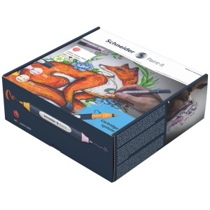 Twinmarker Schneider Paint-It 040 brush + round complete set 72 buc ass - Img 2