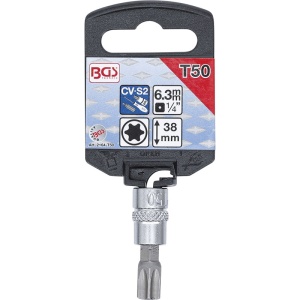 Varf torx T50, 1/4", 38 mm - Img 2