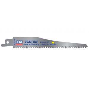 3023/150 Panza HCS/CV pentru fierastrau sabie pentru lemn / 5 bucati, DIM 150 x 19 x 1.8 mm
