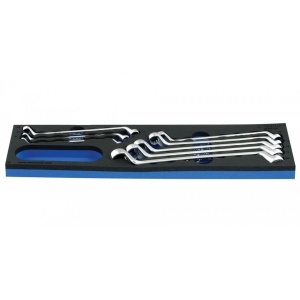 964ECO3 Set de capete chei inelare dublu cotite in modul SOS / 8 piese - 621289