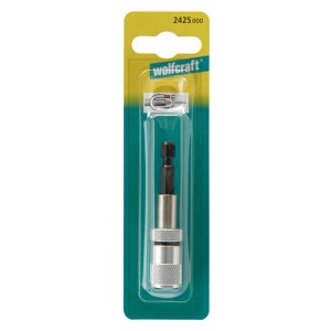 Adaptor bit magnetic Wolfcraft 2425000, lungime 72 mm - Img 6