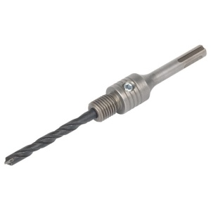 Adaptor pentru carote SDS Plus cu burghiu de centrare Wolfcraft 5955000, D 8x80 mm - Img 1