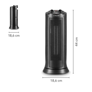 Aeroterma (incalzitor) ceramica portabila Trotec tip TFC19E, 2kW, 230V - Img 6