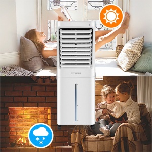 Aircooler - Racitor de aer portabil, umidificator, Trotec, tip PAE81, alb, 125 W, 1000m³/h, 4 viteze - Img 18