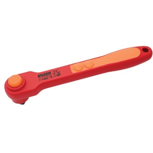 Antrenor cu clichet reversibil Unior 190.1VDE 1/2 izolat la 1000 V, L 275 mm