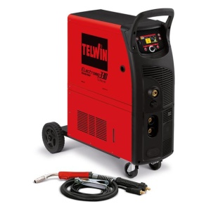 Aparat sudura MIG-MAG/FLUX/BRAZARE/ MMA/TIG-DC LIFT Telwin ELECTROMIG330WAVE, 300 A, sarma otel 0.6-1.2 mm, electrozi 1.6-6 mm, cu accesorii