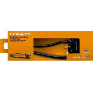 Aspersor oscilant Fiskars, L, baza metalica, capacitate de irigare max. 500 mp - Img 4