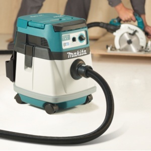 Aspirator Makita clasa L 15L compatibil cu acumulatori LXT 18Vx2 - Img 3