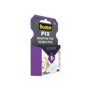 Bandă dublu adezivă montare oglinzi, 19 mm x 1,5 m, 3M Scotch-Fix™ - Img 2