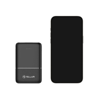 Baterie externă Tellur 5000mAh 2xUSB+USB-C+MicroUSB, negru - Img 7