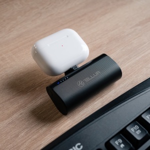 Baterie externă Tellur PD203 5000mAh, QC3.0 18W + PD20W, Lightning, negru - Img 9