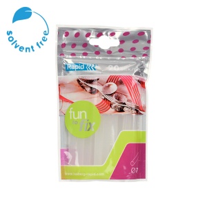 Baton silicon Rapid Fun to Fix transparent, Universal, O7mm x 100mm, baza EVA, 20 buc punga 23835904 - Img 2