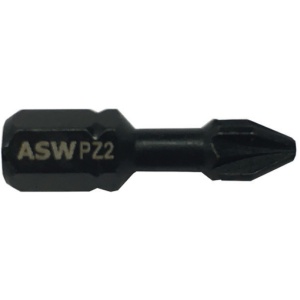 Bit hexagonal ASW 1/4” DIN/ISO 1173 Forma C 6,3 – profil Pozidriv PZ 3