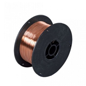 Bobina sarma plina pentru sudura Mig-Mag Bohler 86880, otel cuprat, diametru 1.0 mm, greutate 5 kg, QG3, pentru oteluri structurale slab aliate