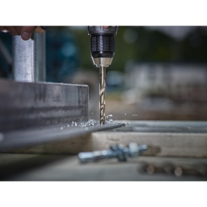Burghie RED COBALT pentru metal - DIN 338 Milwaukee Ø 1x12x34 mm - blister 2 buc - Img 3