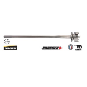 Burghie SDS-max de strapungere pentru beton,DIM 80,0,LT 990, LA 780, AMB - 1