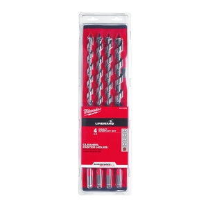 Burghie sfredel cu impact, pentru lemn / seturi IAD Set - 4 buc, ⌀14 / 16 / 18 / 20 x 460 mm - Img 2