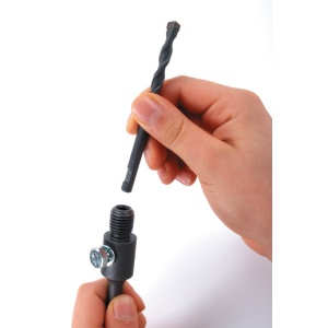 Burghiu de centrare SDS Plus pentru carote Wolfcraft 5482000, D 8 mm - Img 3