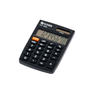 Calculator de buzunar 8 digiți, 88 x 58 x 10 mm, Eleven SLD-100NR - Img 1