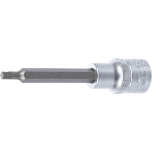 Cap cheie tubulara 1/2" cu varf XZN, M5 x 100 mm, BGS - Img 5