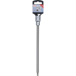 Cap cheie tubulara BGS 1/2" cu varf imbus, 5 mm, lungime 240 mm - Img 2