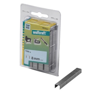 Capse plate Wolfcraft 7011000, tip 050, 8 mm, 1500 buc - Img 1