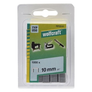Capse plate Wolfcraft 7012000, tip 050, 10 mm, 1000 buc - Img 2
