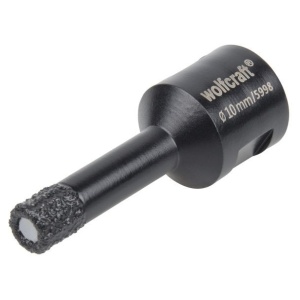 Carota diamantata "Ceramic" Wolfcraft 5998000, D 10 mm, lungime 45 mm