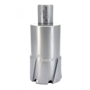Carota pt. otel din carbura de tungsten, ⌀ 42mm, h=50mm, cu prindere Weldon - DXDY.P-TCT-50.42.W - Img 1
