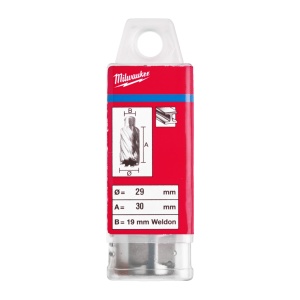 Carote HSS 30 mm Milwaukee (Lungime totală (mm): 30, Ø (mm): 29) - Img 2