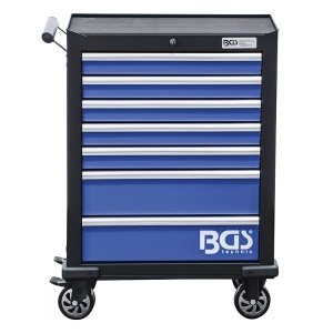 Carucior BGS pentru scule, 7 sertare, 263 scule - Img 6
