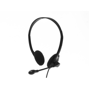 Căști cu fir Tellur Basic PCH1, microfon, control fir, USB, negru