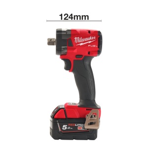 Cheie de impact compactă M18 FUEL™ ½″ Milwaukee M18 FIW2P12-0X, alimentare cu acumulator - neechipat - Img 12