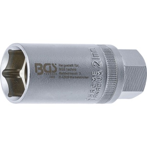 Cheie pentru bujii 21 mm, cu arc de retinere, antrenare 1/2", Hex