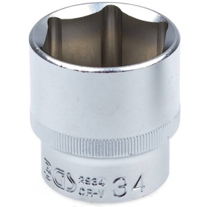 Cheie tubulara BGS Pro Torque, 34mm, 1/2" - Img 1