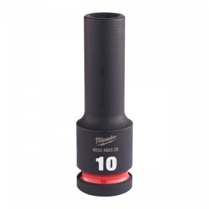 Cheie tubulara de impact 1/2" MILWAUKEE SHOCKWAVE™ IMPACT DUTY - lungi 10 mm L78mm