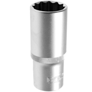 Cheie tubulara lunga BGS 12 puncte (dublu hexagon), 24mm, 1/2" - Img 1